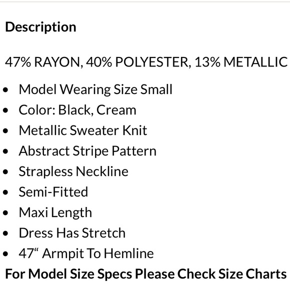 STUNNING Gold/Black Madden Girl Strapless Bodycon Metallic Dress Large NWT - Picture 5 of 10